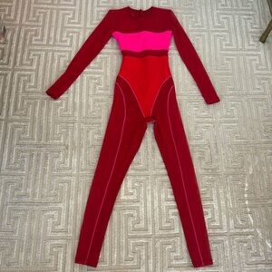 Never worn, amazing unique workout one piece!